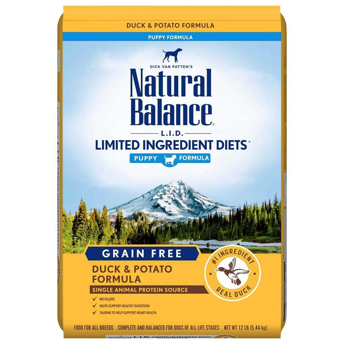Limited Ingredient Duck & Potato Puppy Dry Dog Food S6938