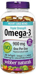 Triple Strength Omega-3 Enteric Coated 900 mg Softgels J9485