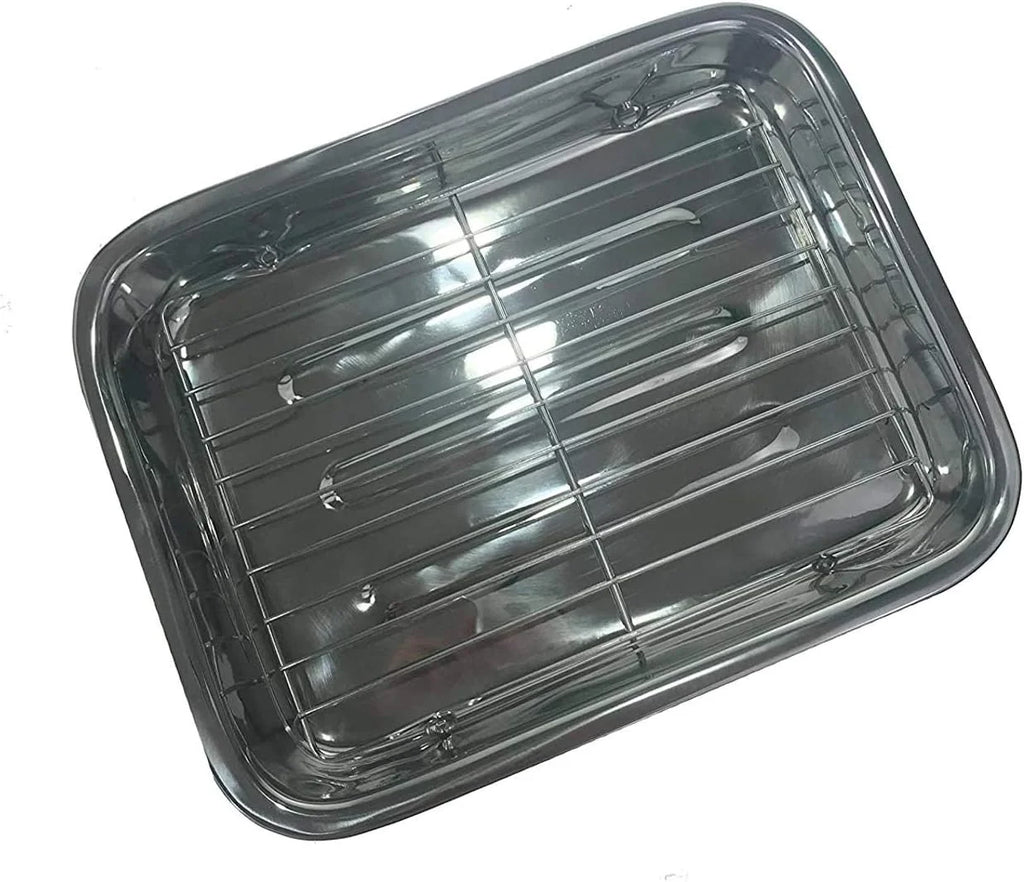 Stainless Steel Roaster with Rack A5062