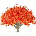 12 Bundles Artificial Autumn Violets PE Silk E922