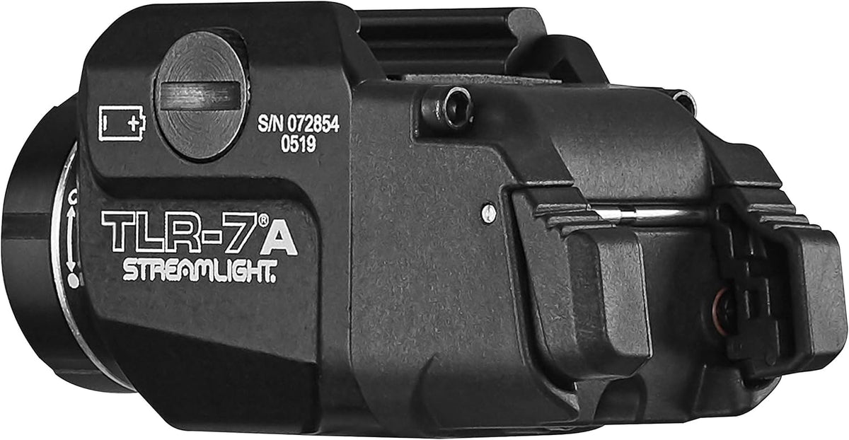 Black Rail-Mounted Tactical Light B6723