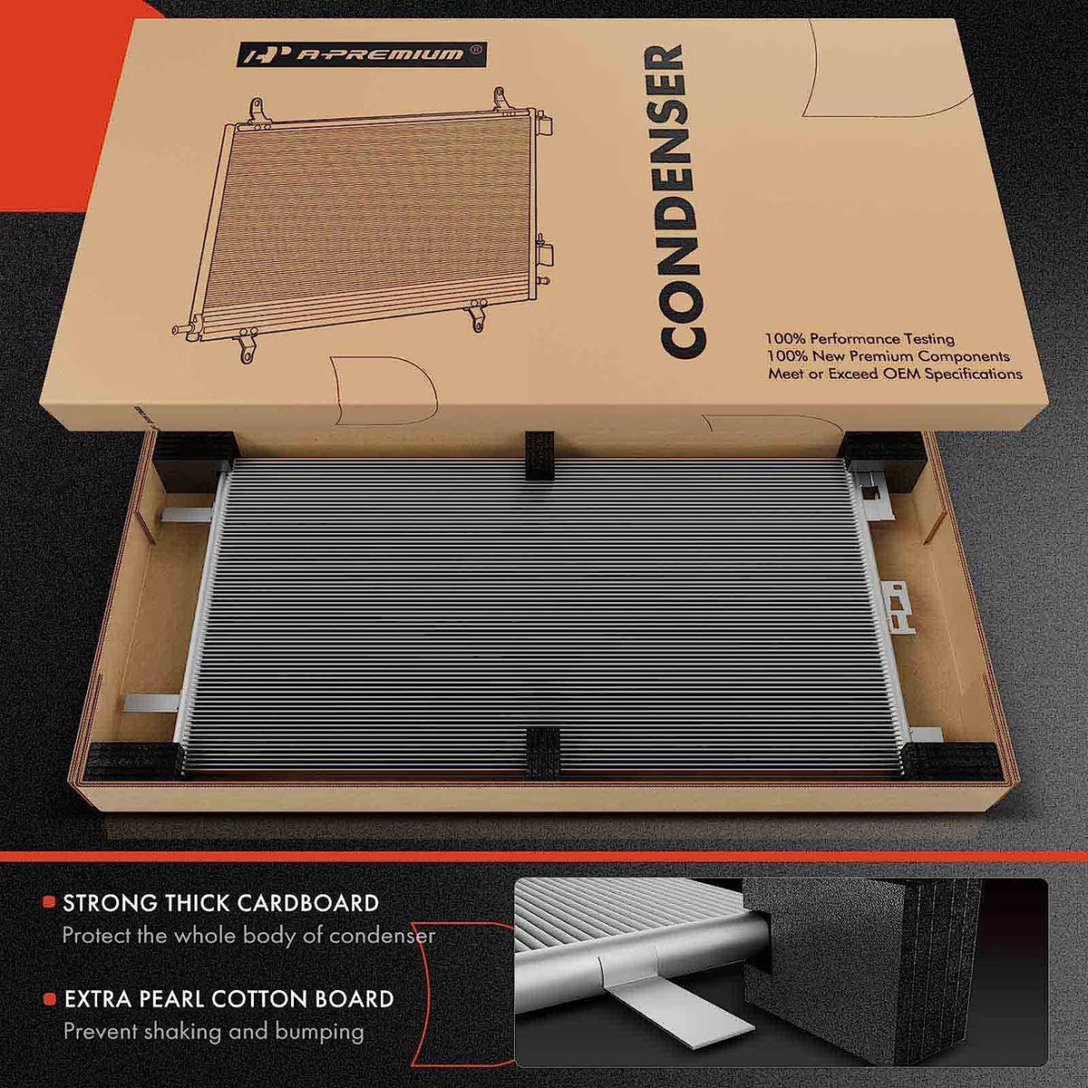 Air Conditioning A/C Condenser C22358