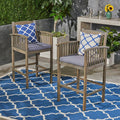 Acacia Outdoor Barstools Set of 2 S5276