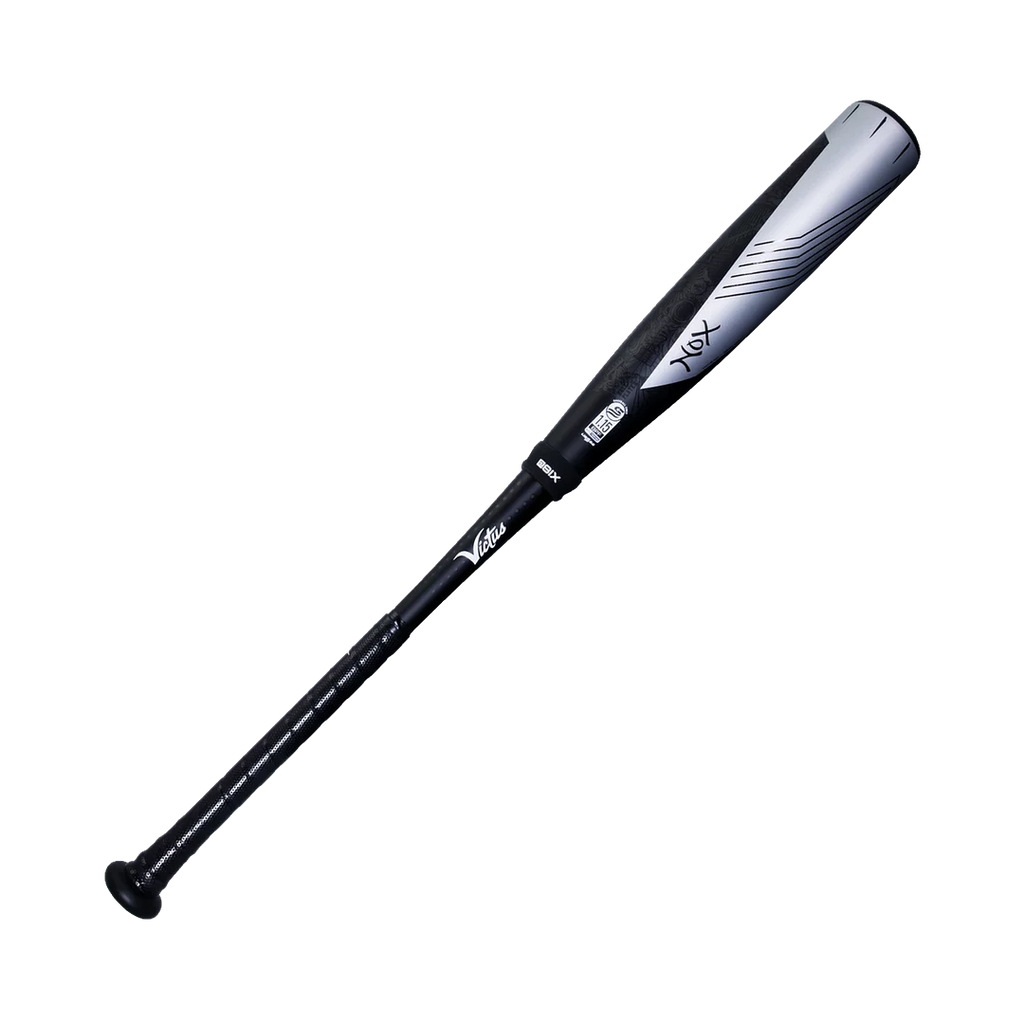 Two Piece Hybrid USSSA Baseball Bat -8 28"/20oz Black/Silver G650