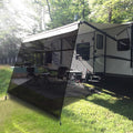 Black Mesh UV Blocker RV Awning Sun Shade Screen 15' x 9' A994621