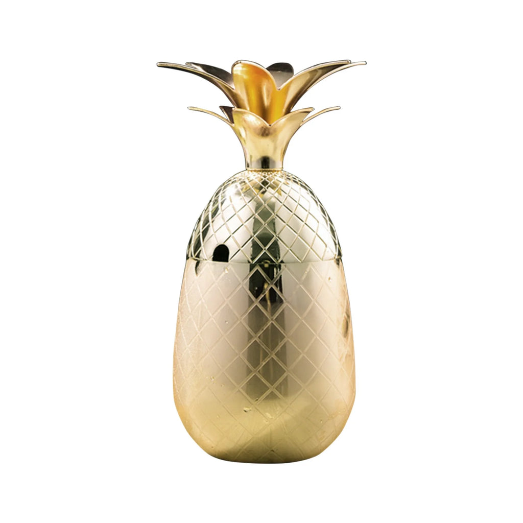 Stainless Steel Pineapple Cocktail Glass Y23468