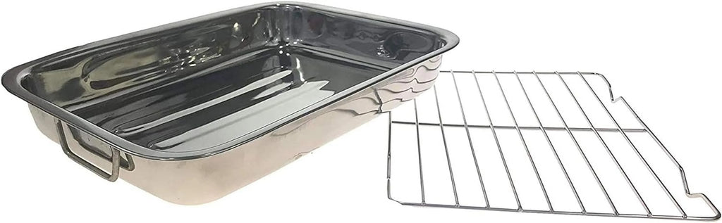 Stainless Steel Roaster with Rack A5062