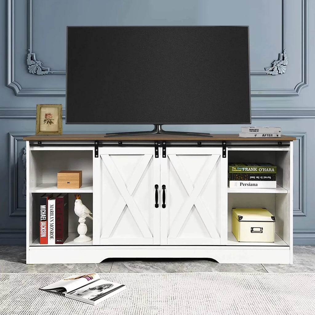59'' White TV Stand E972125