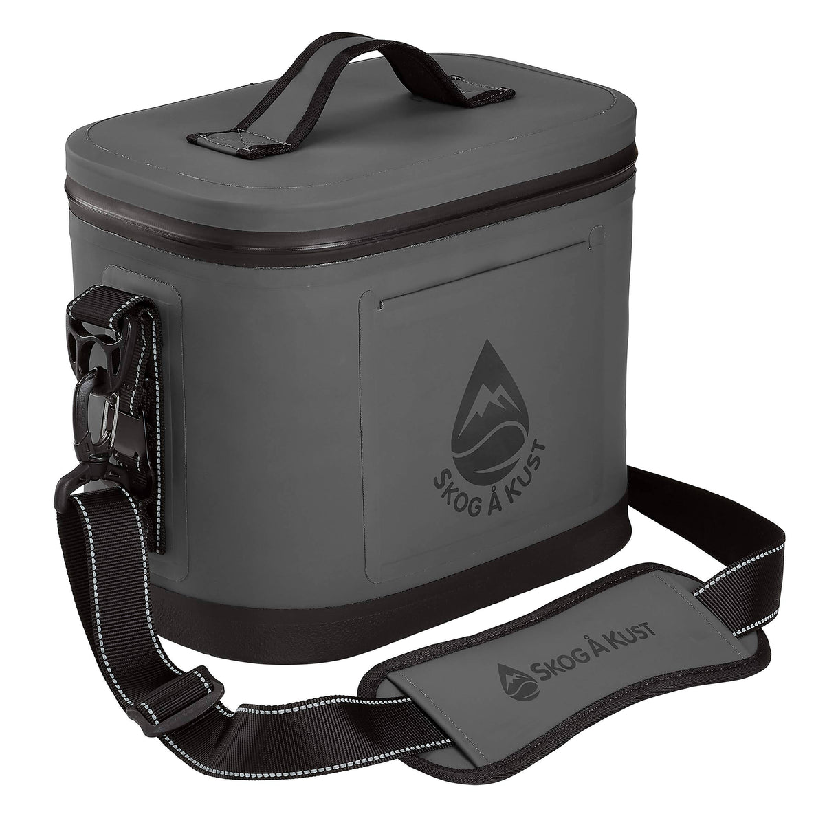 Airtight & Leakproof Soft Cooler Bag Flip 6 Can Dark Grey A3170