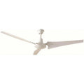 White Indoor Ceiling Fan with Wall Control J595761