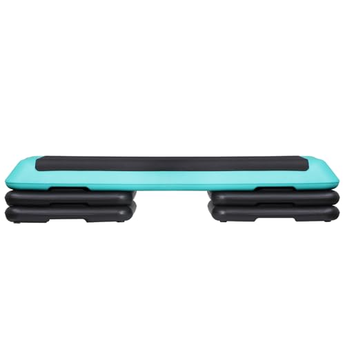 43'' Adjustable Aerobic Step Platform with 4 Stackable Risers Z147
