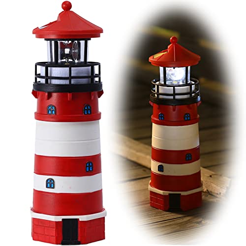 Solar LED Lighthouse Lamp Outdoor Decorative T83266