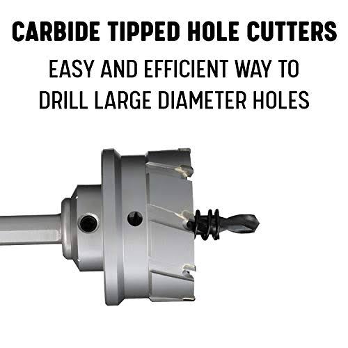 Carbide Tipped Hole Cutter 3-1/2x22 E440664