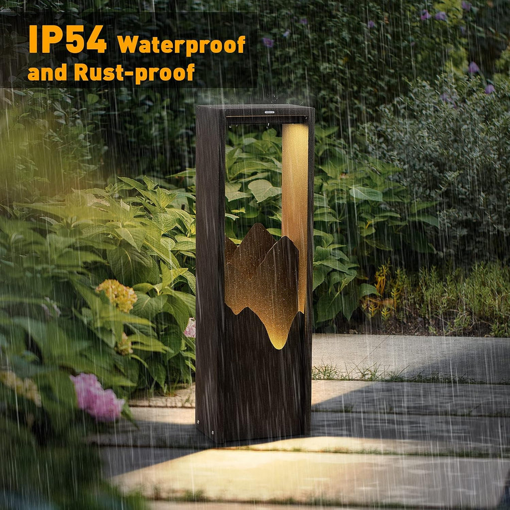Stainless Steel 3000K LED 26 Inches Outdoor Bollard Lighting V834