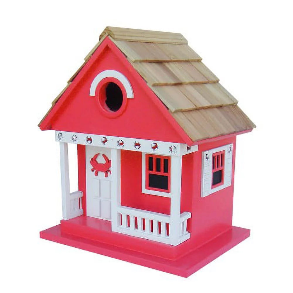9.5" Crab Cottage Birdhouse P242873