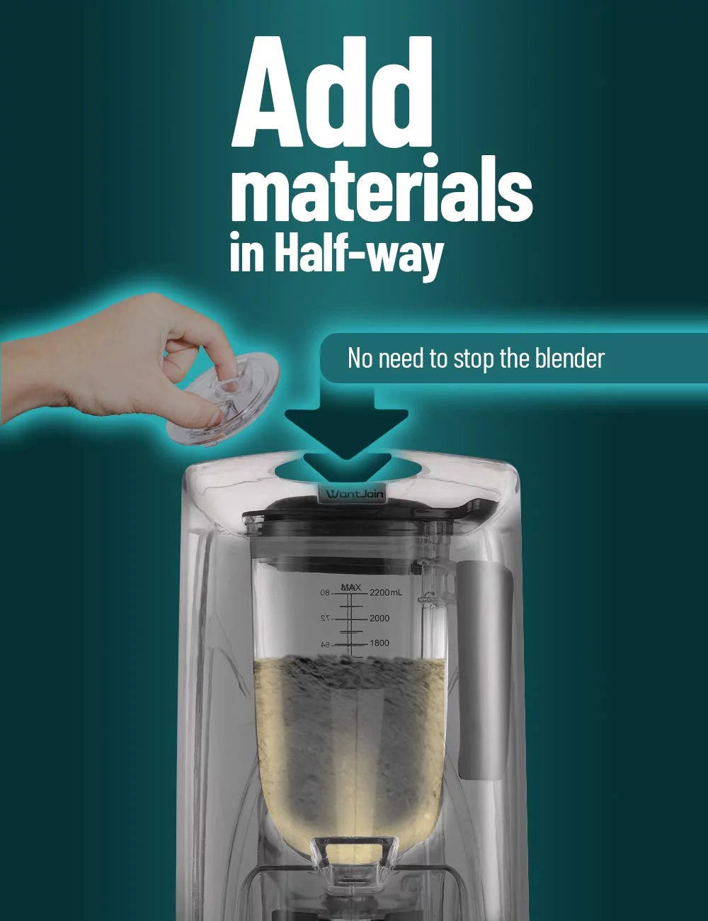 2200W Quiet Shield Black Blender with Sound Enclosure O120263