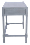 White Washed Grey 2-Drawer Writing Desk V8144