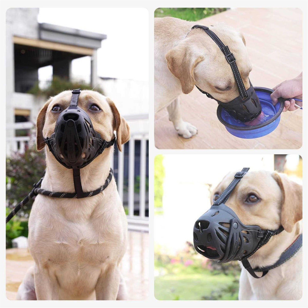 Adjustable Breathable Basket Dog Muzzle Y7926