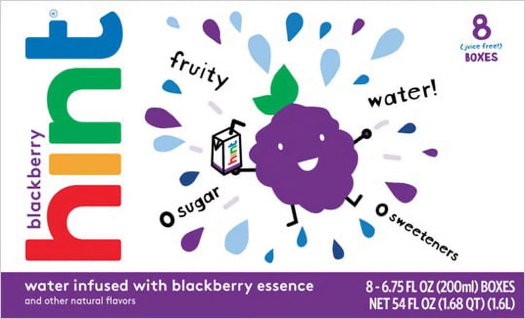 Blackberry Water 32 Pack 6.75 Fl Oz C508