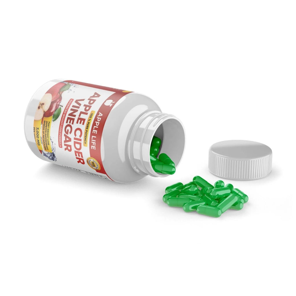 Apple Cider Vinegar 3000mg 60 Capsules 3 Pack Y92783