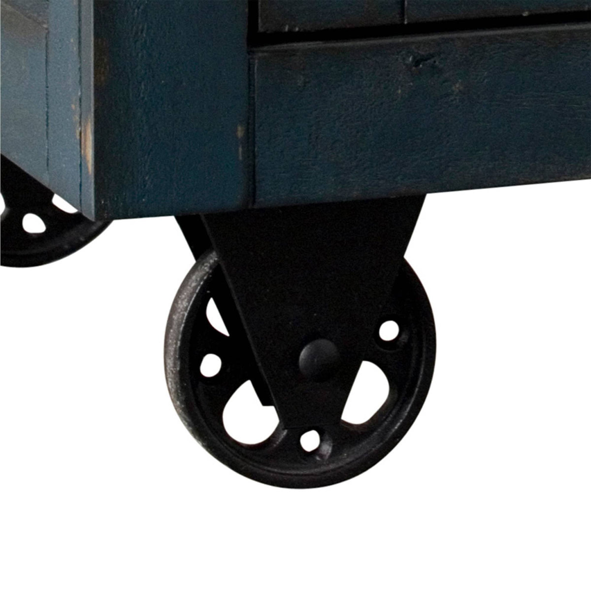 Blue 2-Door Accent Chest M2415