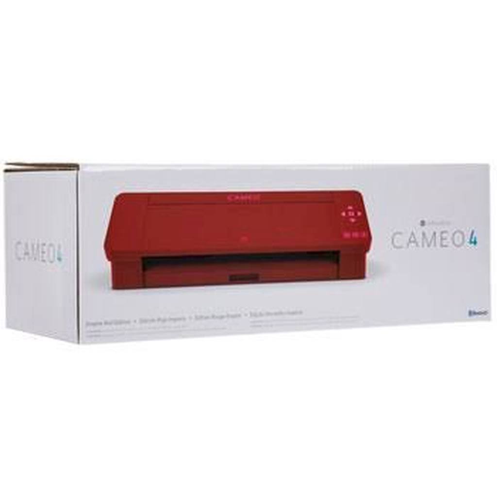 Red Silhouette Cameo 4 E363495
