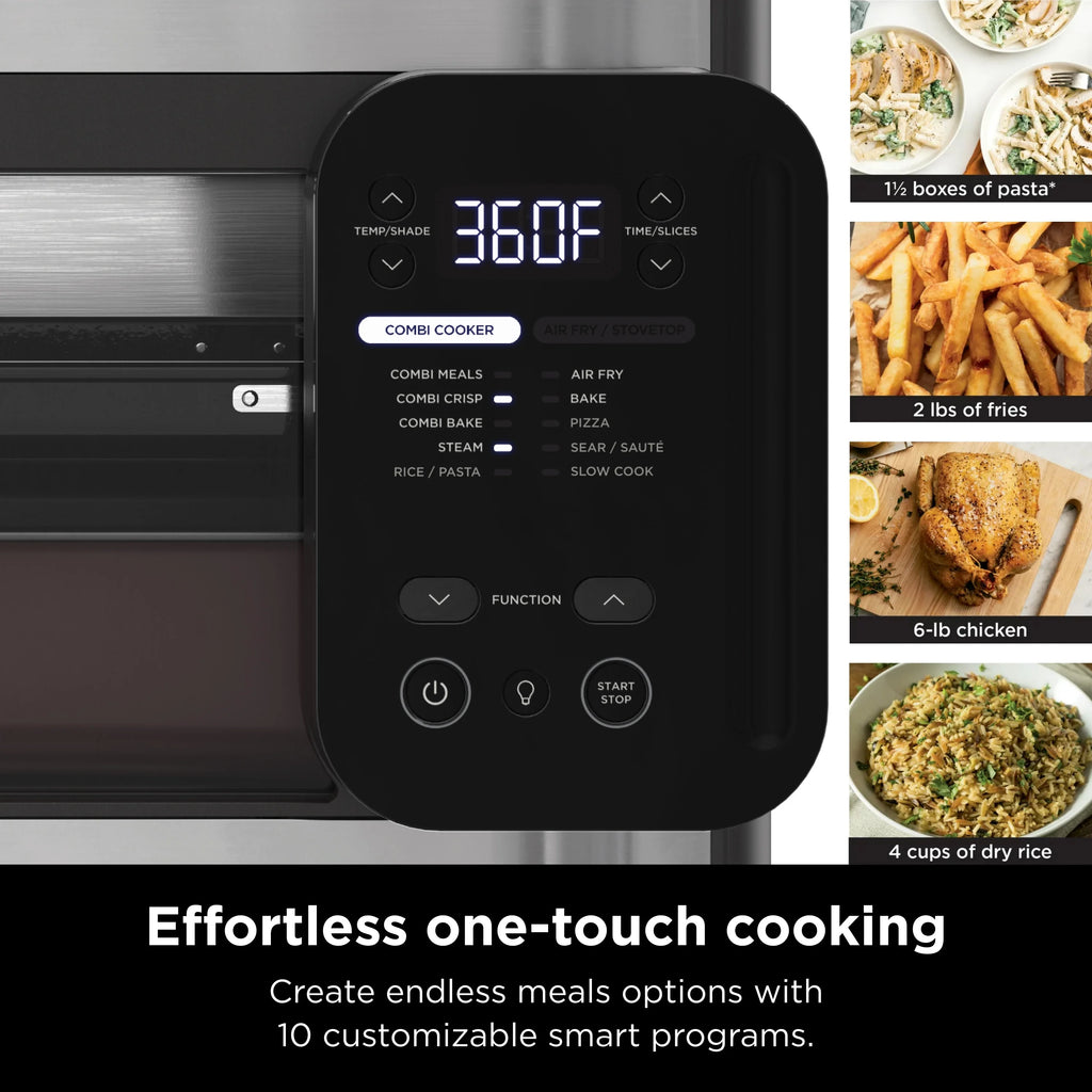10-in-1 Stainless Steel Multicooker Oven Air Fryer J714