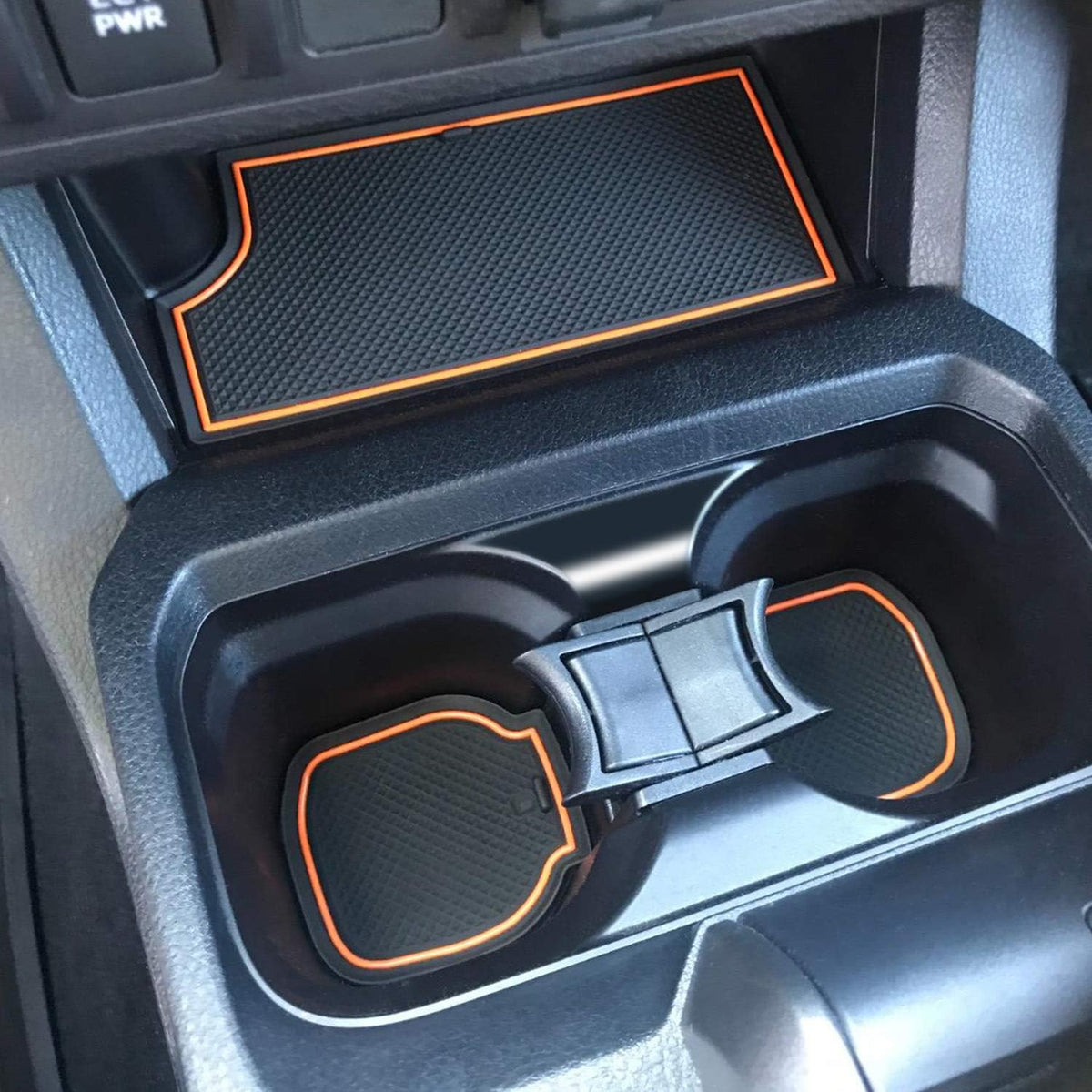 Non-Slip Anti Dust Cup Holder Center Console and Door Pocket Inserts Mats D646