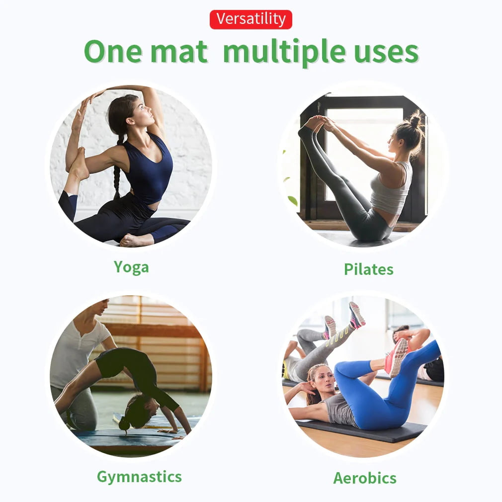 6'x4'x2" Thick 4 Folding Gymnastics Mat Q8271
