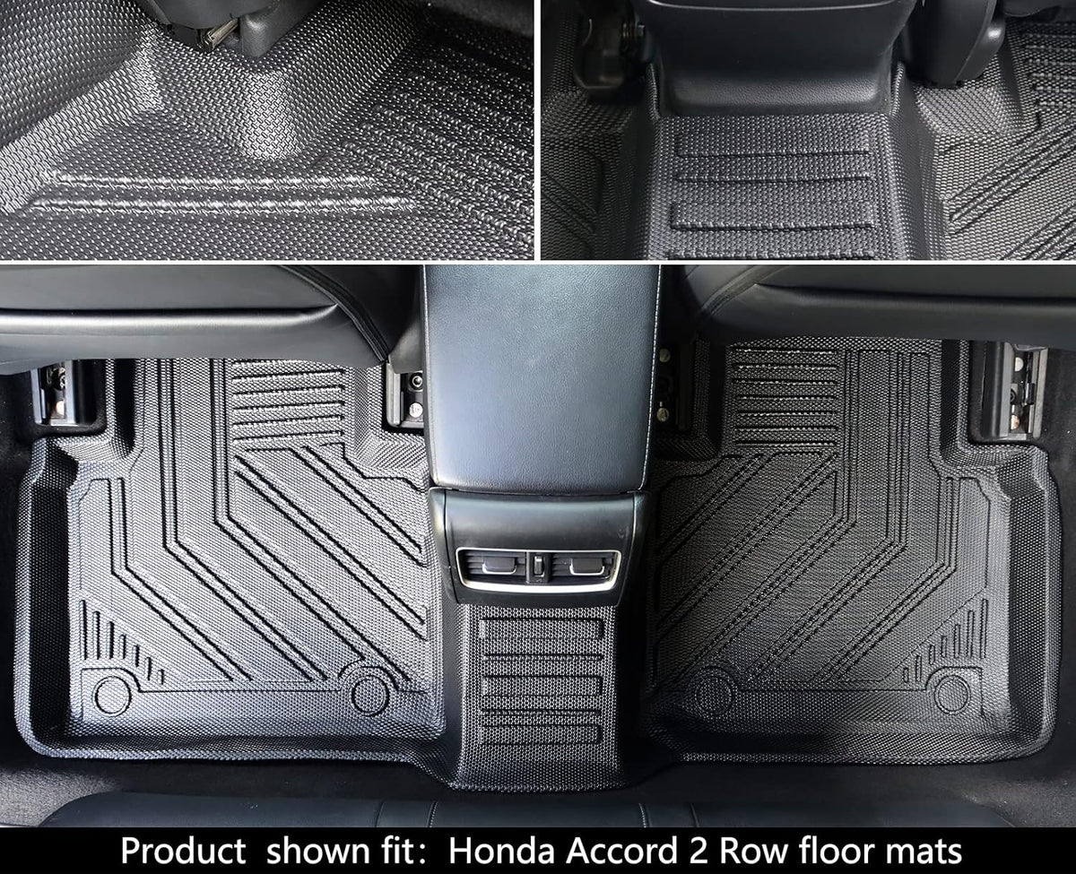 All-Weather Rubber Car Floor Mats & Cargo Trunk Liners Set M811167