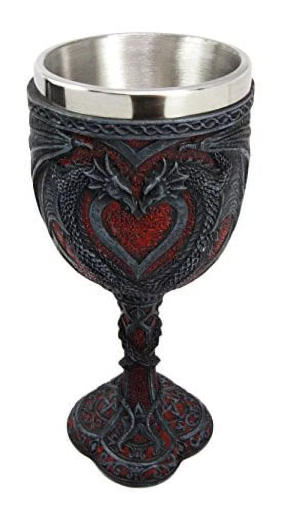 Celtic Dragon Wine Goblet Chalice F1868
