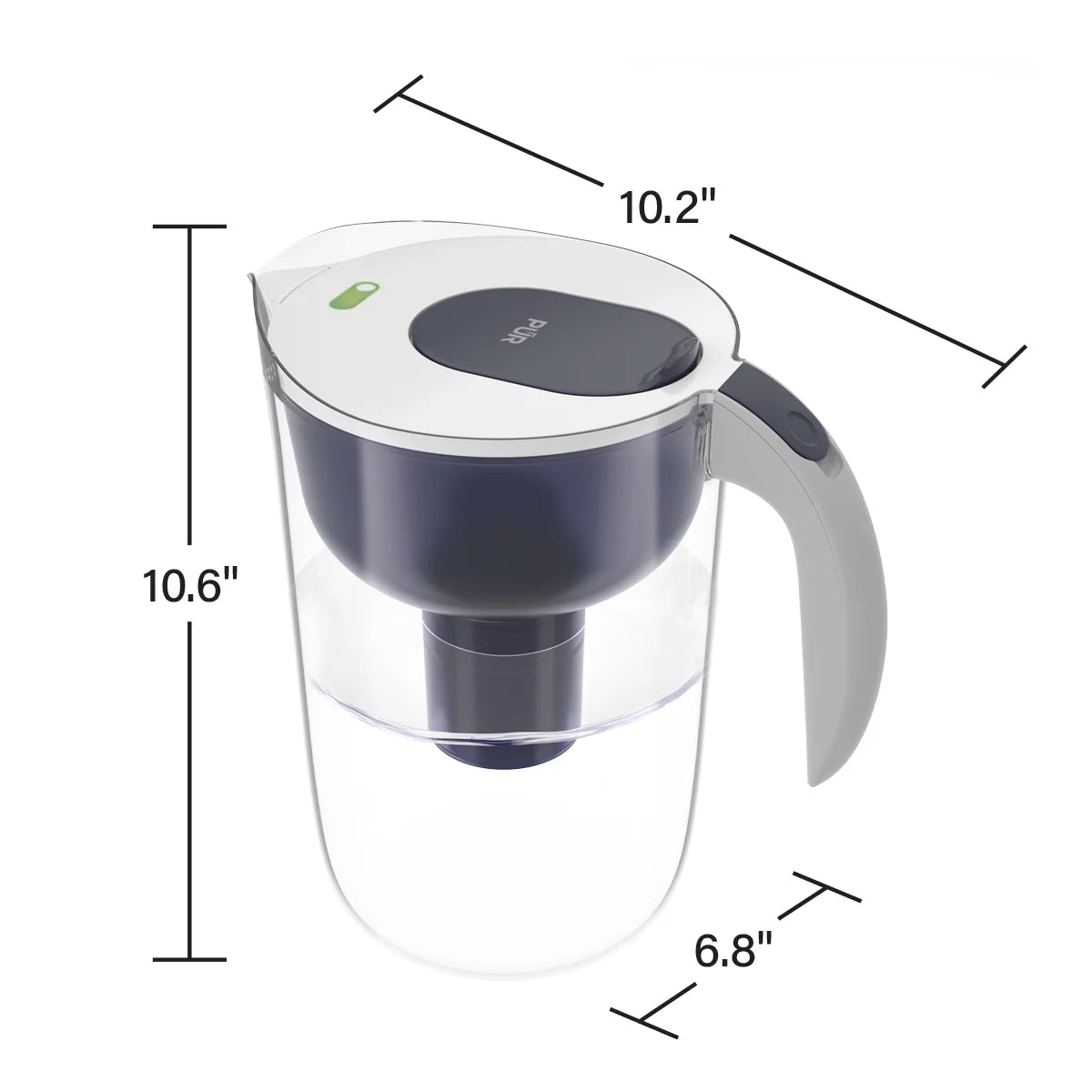 10-Cup Water Pitcher Filtration System W51161