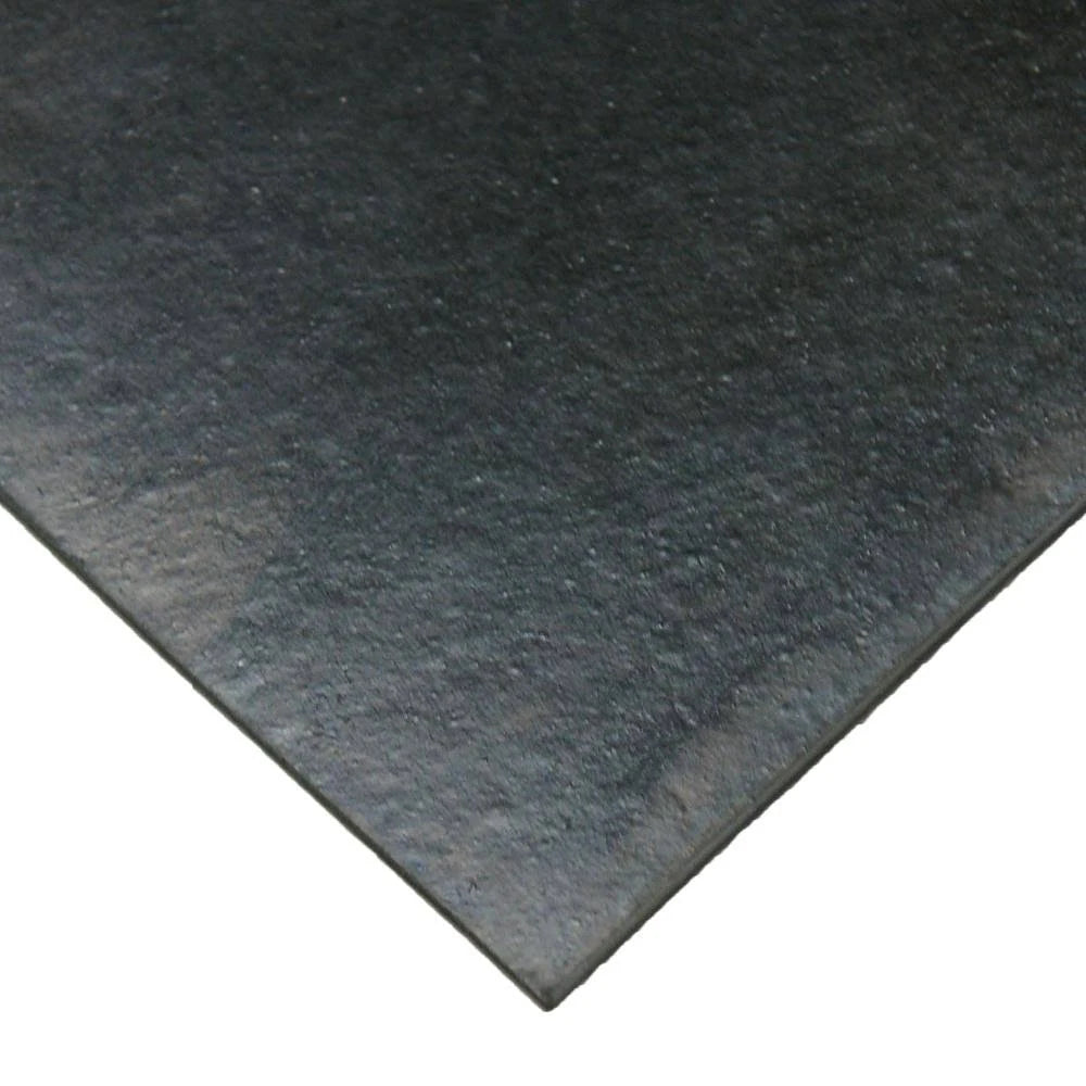 Black 3/16 in. 60A Neoprene Rubber Sheet H8463