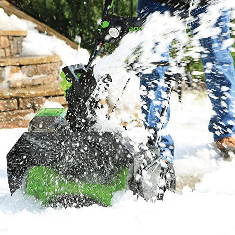 80-Volt 20-inch Brushless Battery Powered Push Snow Blower L3964
