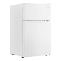 White 2-Door Mini Refrigerator with Freezer B2153