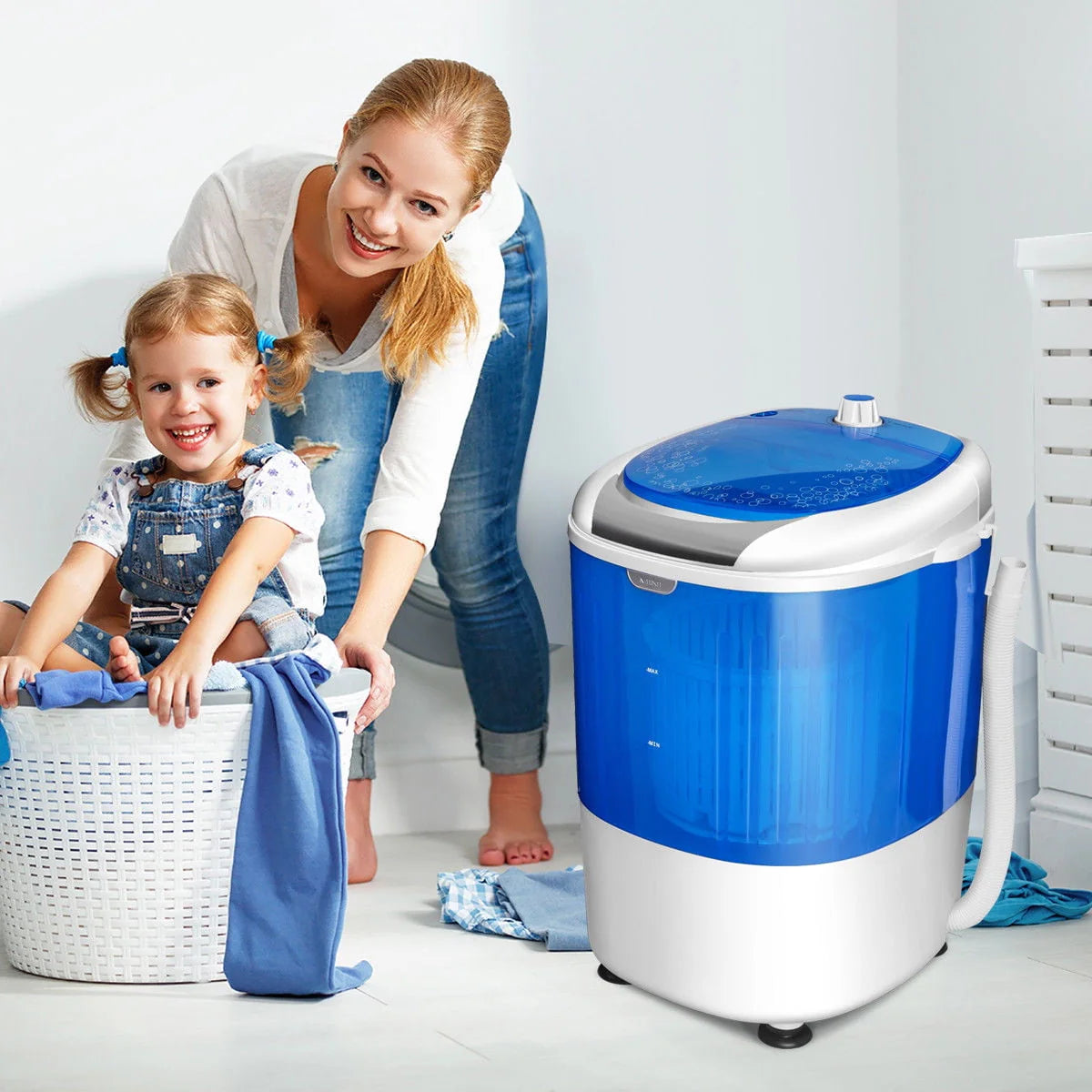 Portable Mini Compact Washing Machine L6115