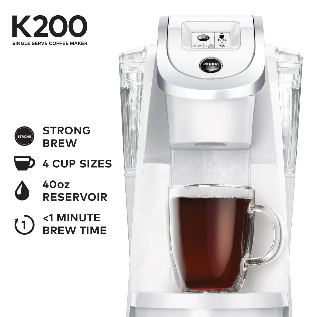 Single-Serve K-Cup Pod Coffee Maker F3519