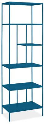 Modern Bookcase 24W 72H Sapphire V885978