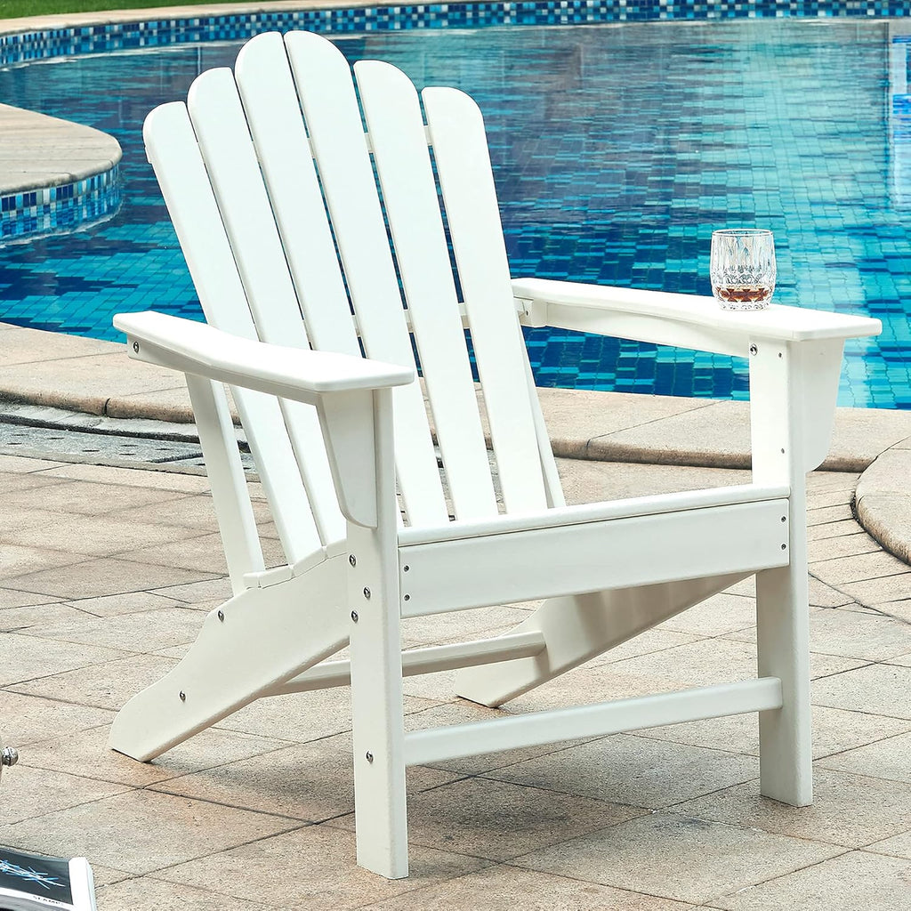 Slate Grey Weather Resistant Adirondack Chair W1917