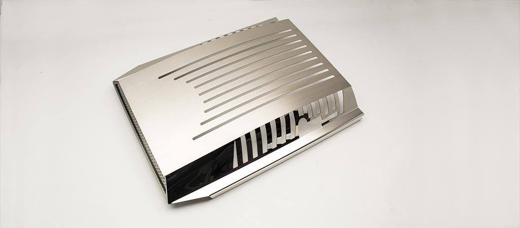 Satin Polished Perforated Plenum Cover U8539
