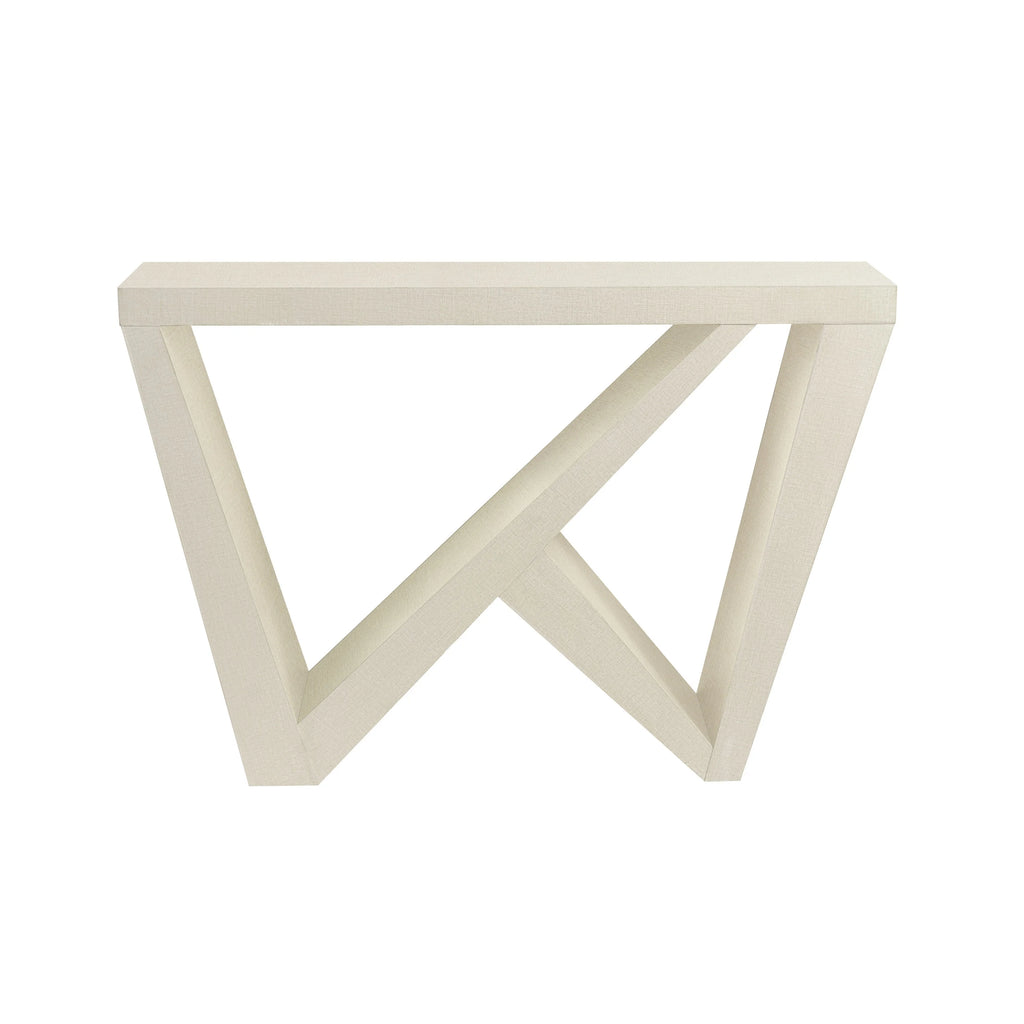 Contemporary Decorative Console Table with W-Shaped Legs B361181