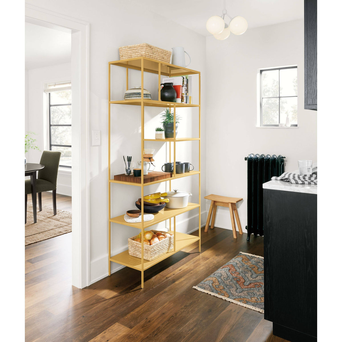 Modern Bookcase 24W 72H Sapphire V885978