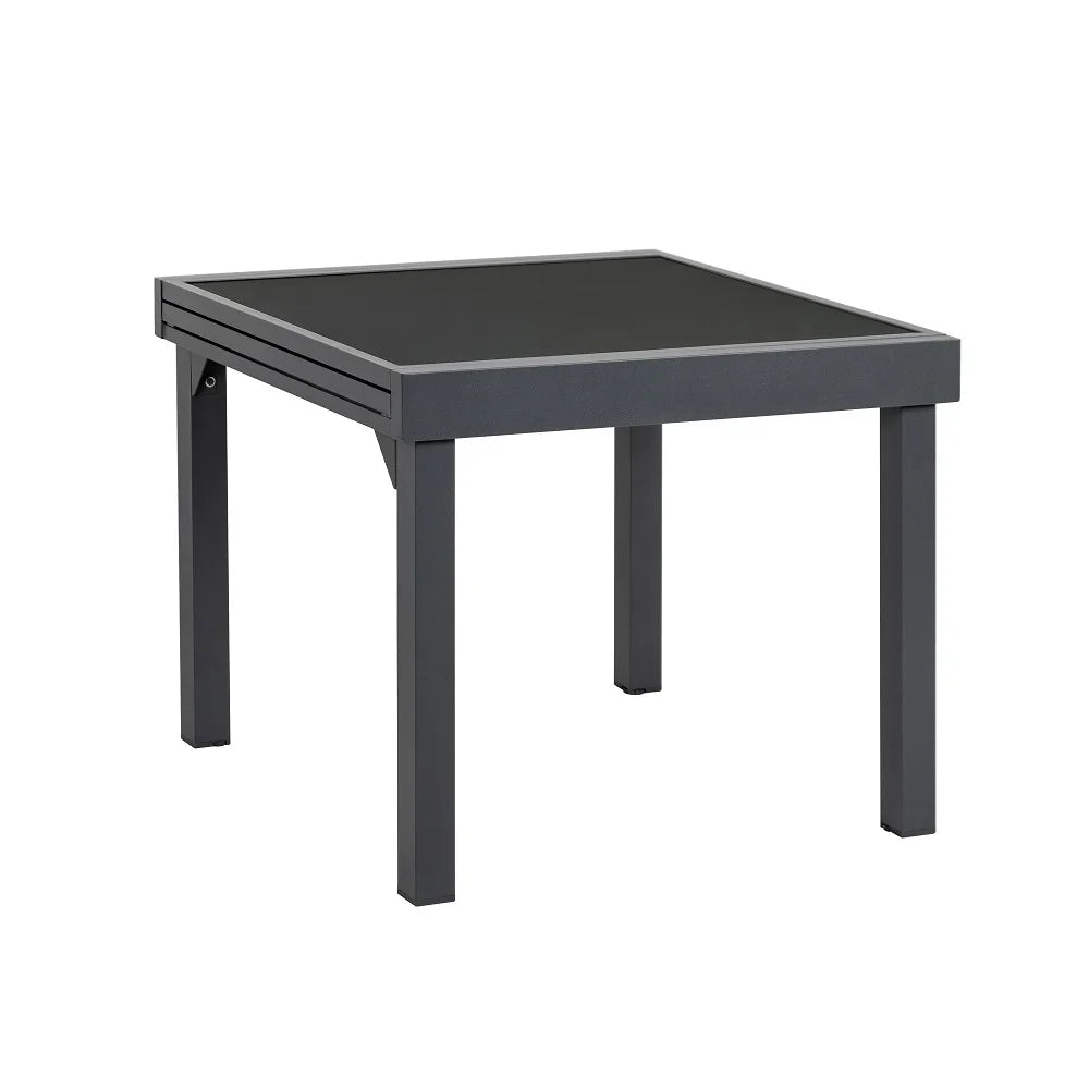 Dark Gray Aluminum Outdoor Dining Table E889