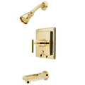 Polished Brass Tub Shower Faucet L14111