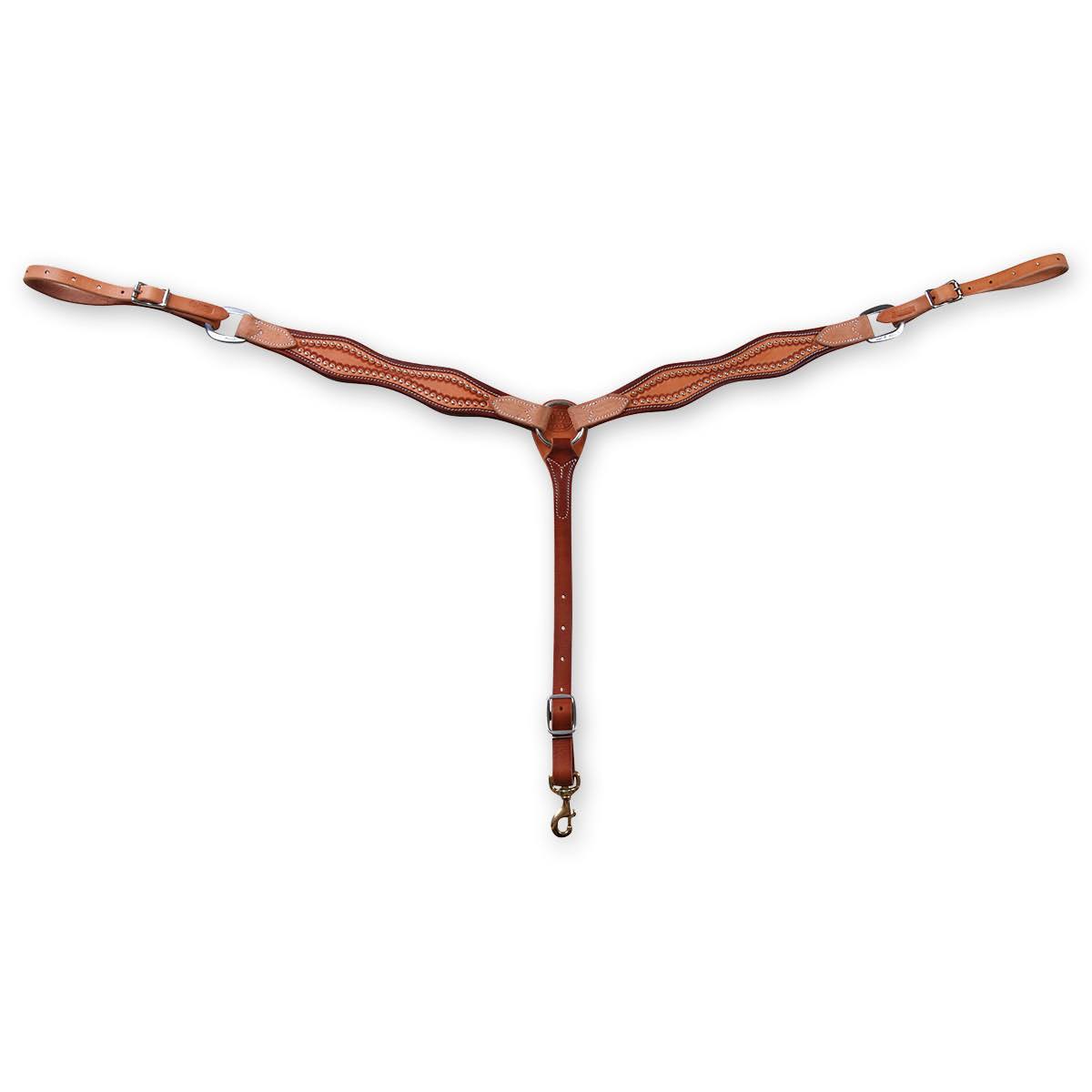 Natural Scalloped Breastcollar O610
