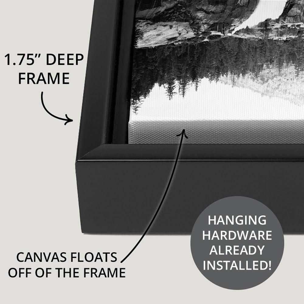Black Canvas Art V57121