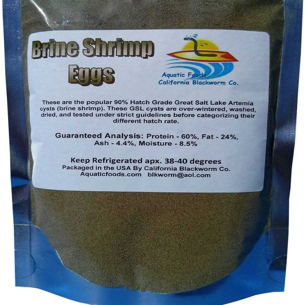 Brine Shrimp Eggs 90% Hatch E8363