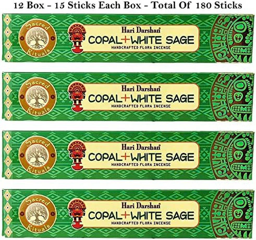 Handcrafted Incense Sticks 180 Sticks Copal White Sage U82744