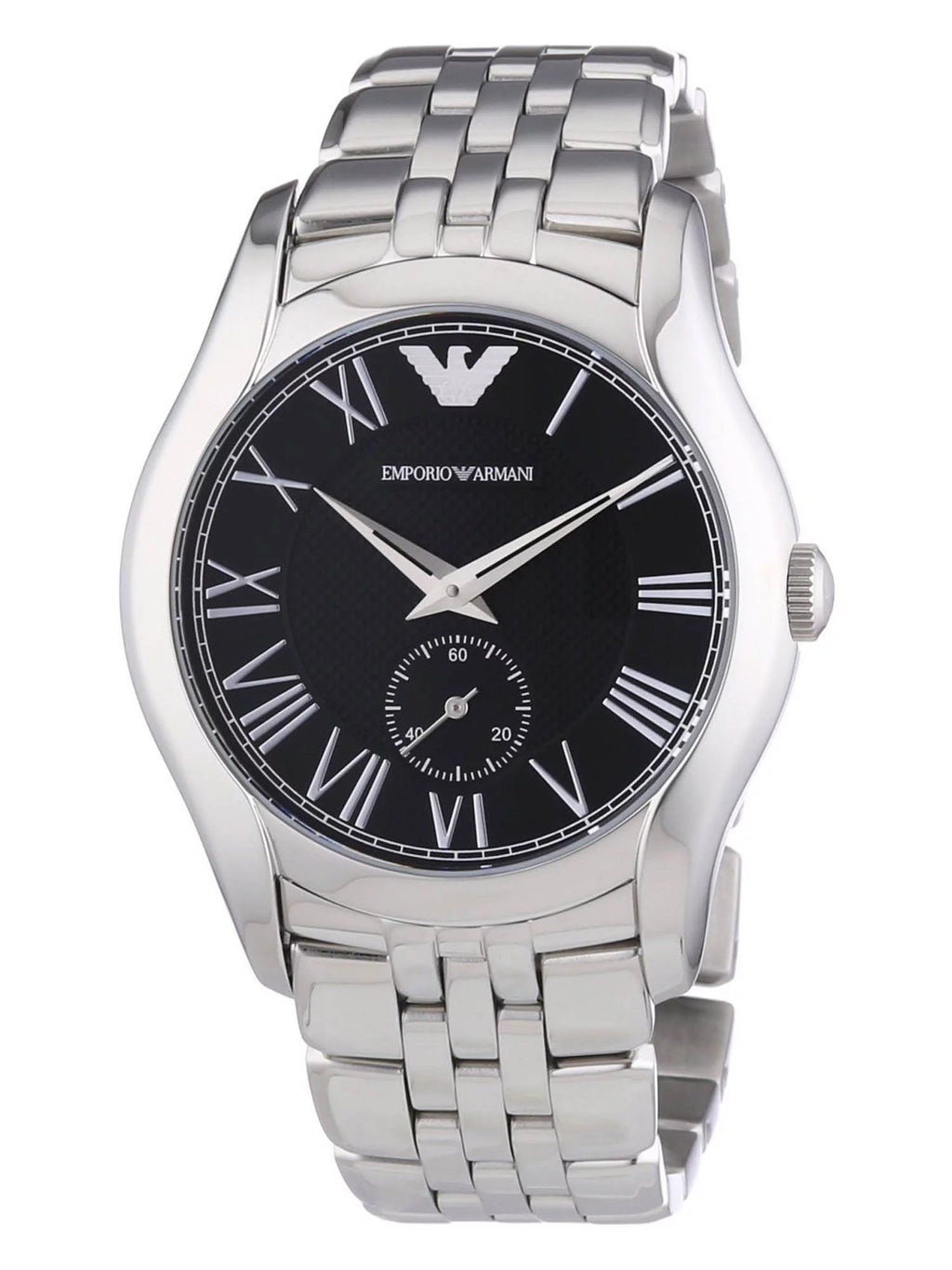 Black Dial Stainless Steel Men's Watch K17761