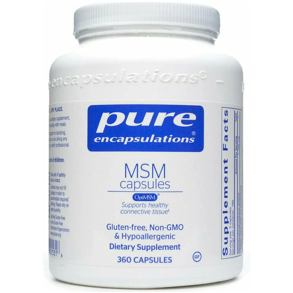 MSM Capsules 360 caps M7231